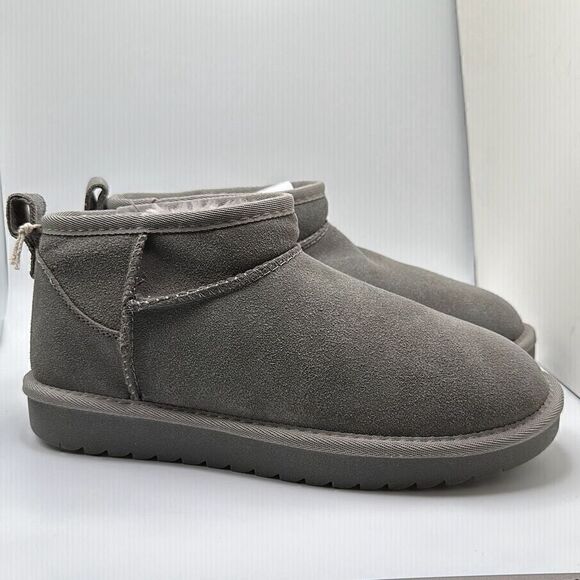 CUSHIONAIRE Women's pull on boot 8.5 GRAY - Picture 1 of 7